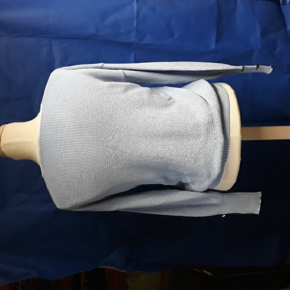 Lilac Blue Knit Sweater - Picture 4 of 5